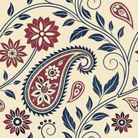 Nordic Inspired Fabric Design with Repeating Elements vector