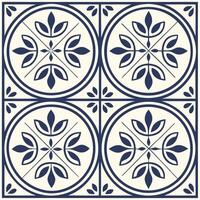 Seamless Moroccan tile pattern handcrafted geometric zellige inspired design vector