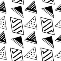Seamless Abstract Memphis Pattern for Fashion and Decor vector
