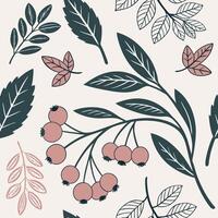 -Seamless Scandinavian Textile Pattern with Minimalist Style vector