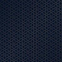 Abstract background with an art deco styled pattern design in gold and blue vector