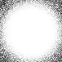 Abstract background with grainy stipple border vector