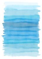 Abstract hand painted watercolour background with ocean themed colours vector