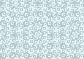 Abstract background with a Japanese themed circular design vector