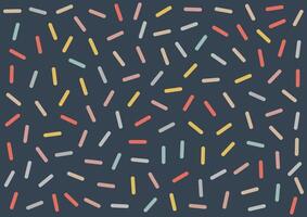 Abstract background with colourful memphis style pattern design vector