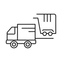 Design Home Delivery style icon vector