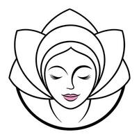 Jasmine Logo Art, Icons, and Graphics vector