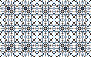 Kaleidoscopic background featuring Islamic tiling structure. vector