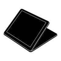 The best Tablet over table vector