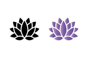 Cosmetic Lotus Flower Icons , lotus flower logo design, natural cosmetics lotus emblem, beauty product lotus logo vector