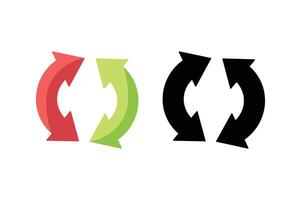 Business Infographic Circle Arrows, circle arrow , rotating arrow , circular arrow graphic vector