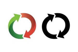 Minimalist Circle Arrow Vectors, circle arrow , rotating arrow , circular arrow graphic vector