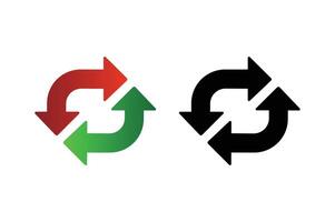 Hand Drawn Circular Arrows, circle arrow , rotating arrow , circular arrow graphic vector