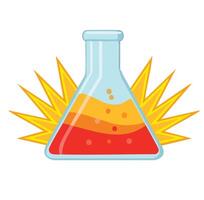 Funny Science Explosion vector