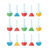 Science Flask Pattern vector