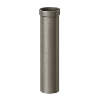 Metal Pipe Tube Isolated on Transparent Background, png
