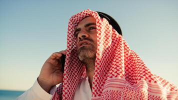 Sheik In The Desert Starting A Business Call photo