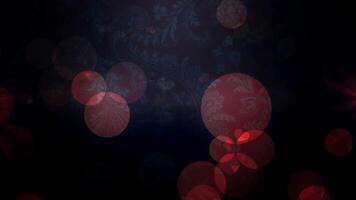 Romantic Valentine's Day background animation featuring soft glowing hearts, gentle bokeh lights, and a dreamy red-pink color palette. video