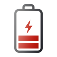 Low Battery Power Level Indicator Display png