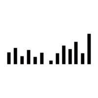 Abstract Data Visualization of Fluctuating Values Over Time png