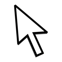 Digital Interface Navigation Cursor Pointer Indicator png