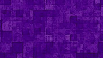 Purple textured squares create abstract background pattern Suitable for modern design projects websites digital art and print materials video