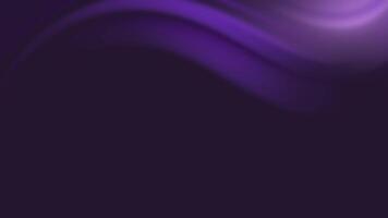 Purple abstract curves create a dark background suitable for banners posters website designs or digital art projects Perfect for artistic themes video