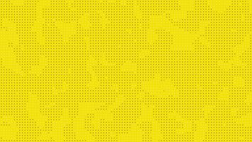 Yellow background with rows of black and white dots Ideal for backgrounds patterns textiles stationery packaging and graphic design projects video