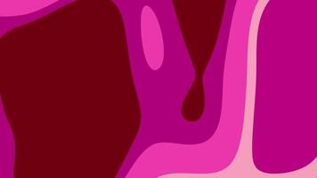 Abstract art with pink and maroon wavy shapes suitable for backgrounds prints digital designs art projects and creative concepts video