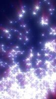 Soft glowing grid of bright nodes and electric sparks forming an organic network on a deep background video