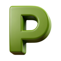 enchanting quintessential Crisp edges, symmetrical P in olive green. Flat color, clean lines with Scalable Design. png