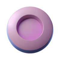 notable futuristic Geometric circle with single-weight stroke and flat color with Scalable Design. artisan png