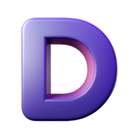 sumptuous nostalgic nordic Symmetrical D formed from a circle and a rectangle. Flat color, clean lines with Scalable Design. detailed png