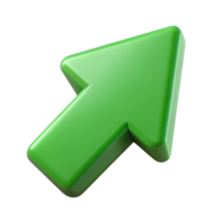mesmerizing peaceful baroque Arrow character pointing right. Crisp edges, flat green color with Scalable Design. handcrafted png