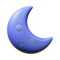 iconic creative Moon. Flat color, clean lines, minimal with Scalable Design. professional png