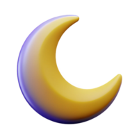 serene avant-garde Scalable, minimal design of a crescent moon. Crisp edges, flat color with Scalable Design. flawless png