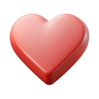 vibrant rare Stylized heart icon. Love and connection. Clean lines, flat color. Symmetrical with Scalable Design. png
