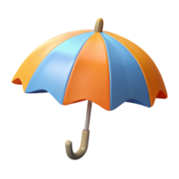 radiante vintage guarda-chuva. fresco arestas, plano cor, simétrico com escalável Projeto. Alto qualidade png