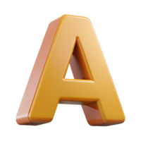 playful enchanting Letter A in a simple sans-serif font. Geometric, flat color, with Scalable Design. impeccable png