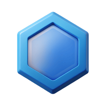 imaculado excepcional geométrico hexágono ícone. peso único AVC, fresco arestas. plano cor, mínimo com escalável Projeto. png