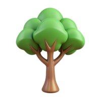 joyful radiant Stylized minimalist tree with a circular crown. Clean lines, flat color, with Scalable Design. crisp png