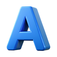 vibrant remarkable Letter A character in a simple sans-serif font. Flat blue color, minimal design with Scalable Design. png