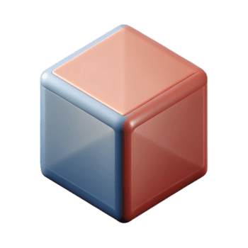 impressive harmonious mid-century Geometric cube. Structure and order. Clean lines, flat color. Single-weight stroke with Scalable Design. sharp png