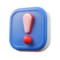 rare artistic An exclamation point icon. Clean lines, crisp edges with Scalable Design. high quality png