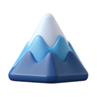 remarkable modern Abstract mountain icon, clean lines, single-weight stroke. Flat color, minimal, with Scalable Design. ultra HD png