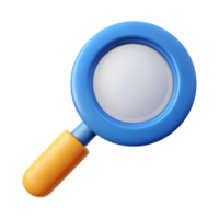 majestic nostalgic impressionist A minimal magnifying glass symbol. Crisp edges, with Scalable Design. luxury png