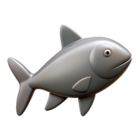 whimsical vibrant Minimal illustration of a fish. Clean lines, flat color, with Scalable Design. crisp png