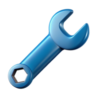 esplêndido dinâmico industrial técnico ilustração do uma chave inglesa. limpar \ limpo linhas, com escalável Projeto. genuíno png