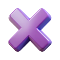 gorgeous inspired Symbol of delete. X icon. Flat color, crisp edges, single-weight stroke with Scalable Design. png