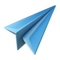 mysterious splendid Minimal outline of a paper airplane. Clean lines, crisp edges, with Scalable Design. sharp png